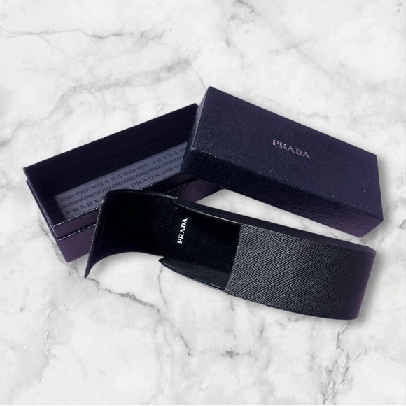 PRADA SPR 16L Designer Tortoise Shell Gold Hardware Sunglasses w/ Case & Box - Picture 7 of 7